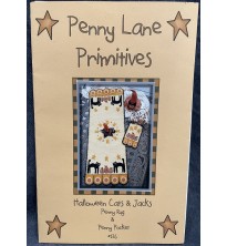 Halloween Cats & Jacks Penny Rug and Pocket #126